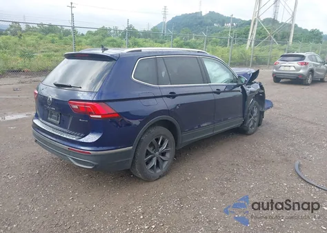 2022 Volkswagen Tiguan Se z USA, uszkodzony, nr VIN 3VV2B7AX2NM174360